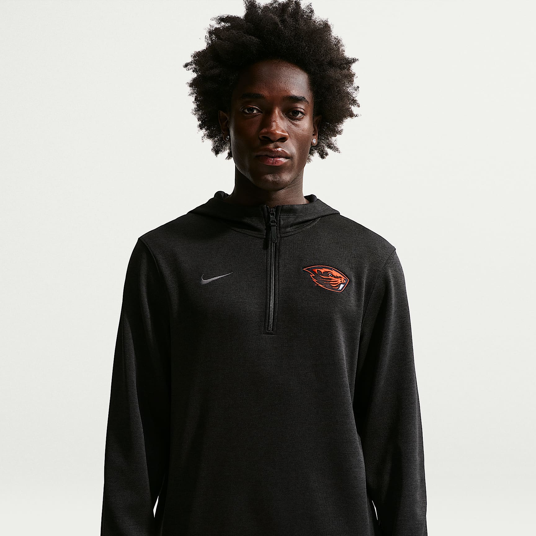 Oregon State Beavers Nike NCAA Men's Basketball Coaches' Pullover